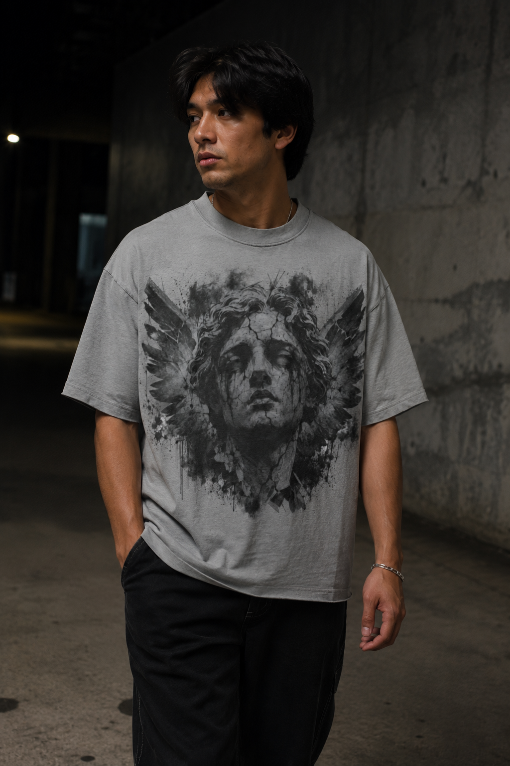 Forgotten Raw Hem Tee