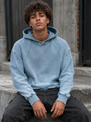 Yin & Yang Frayed-Hem Hoodie
