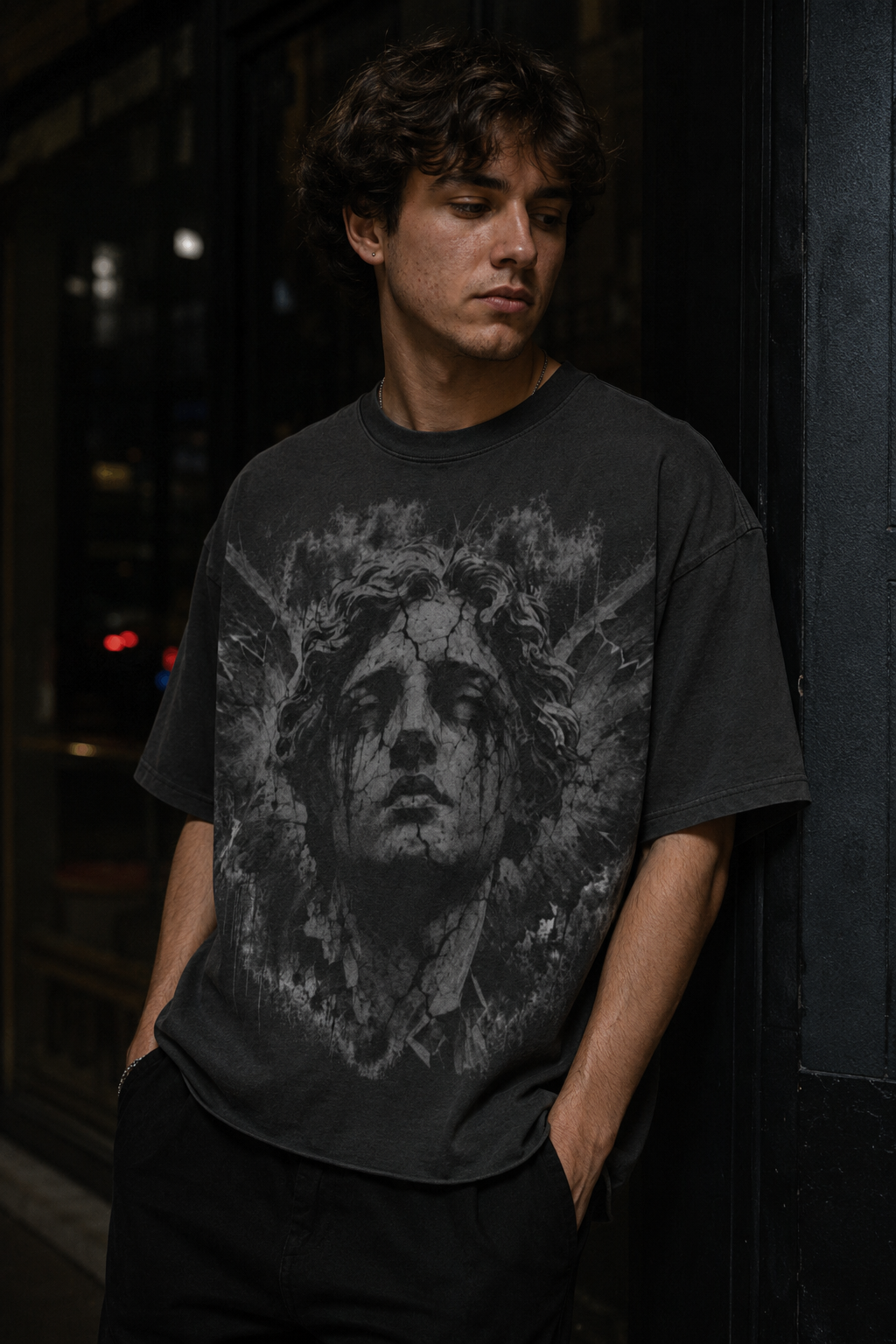 Forgotten Raw Hem Tee