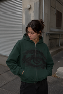 All Eyes Zip Up Heavyweight Hoodie