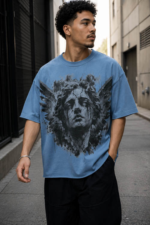 Forgotten Raw Hem Tee