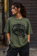 All Eyes Oversized Tee