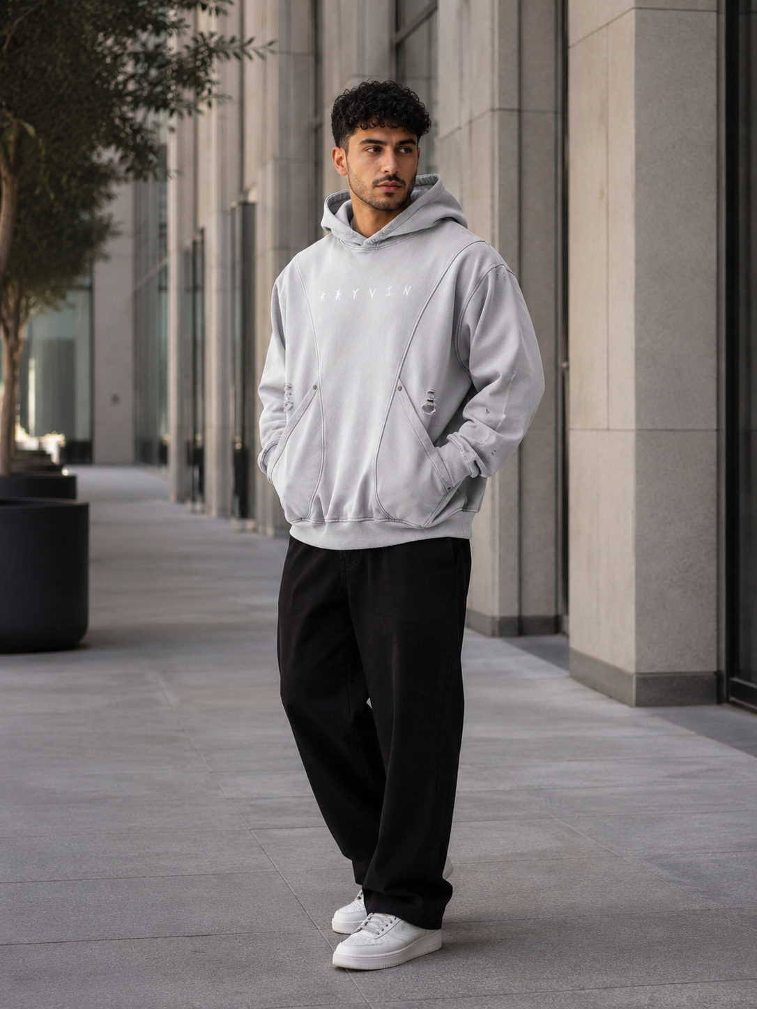 Panel Pocket Hoodie