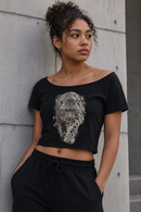 Leopard Off-Shoulder Tee